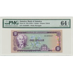 Jamaika, 1 $ (1970) - PMG 64 EPQ