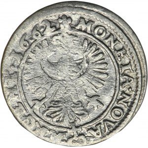 Slezsko, knížectví legnicko-brzesko-wołowskie, Jerzy III Brzeski, 3 Krajcary Brzeg 1662