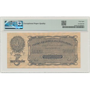 5 miliónov mariek 1923 - C - PMG 58 EPQ