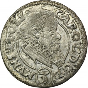 Silesia, Duchy of Münsterberg-Oels, Karl II, 3 Kreuzer Oels 1614