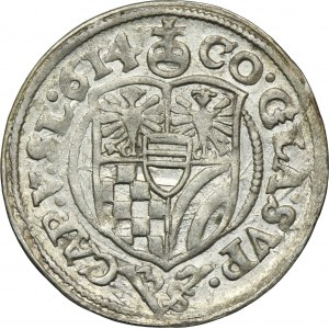 Silesia, Duchy of Münsterberg-Oels, Karl II, 3 Kreuzer Oels 1614