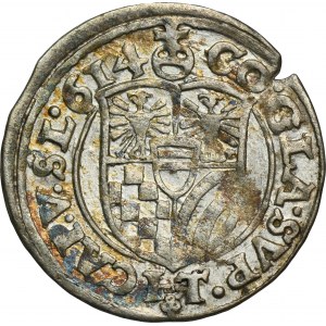 Silesia, Duchy of Münsterberg-Oels, Karl II, 3 Kreuzer Oels 1614