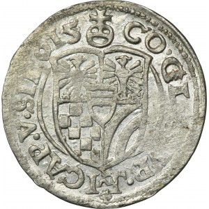 Silesia, Duchy of Münsterberg-Oels, Karl II, 3 Kreuzer Oels 1615