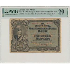 German East Africa, 50 Rupien 1905 - PMG 20