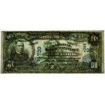 USA, Modrá pečať, New York, 10 USD 1902 - Lyons &amp; Roberts - PMG 30 EPQ