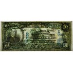 USA, Modrá pečeť, New York, 10 dolarů 1902 - Lyons &amp; Roberts - PMG 30 EPQ