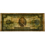 USA, Blue Seal, San Francisco, 20 dolarów 1914 - White & Mellon - PMG 20