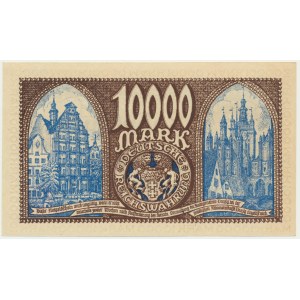 Gdansk, 10 000 mariek 1923