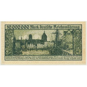 Danzig, 10 milion Mark 1923 - without prefix -