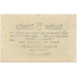 Danzig, 5 pfennige 1923 - November -