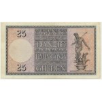 Gdaňsk, 25 guldenů 1928 - B/B - Vzácné - DRUHÁ POZNÁMKA