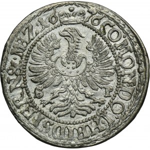 Schlesien, Herzogtum Olesnica, Sylvius Frederick, 3 Krajcary Olesnica 1676 SP