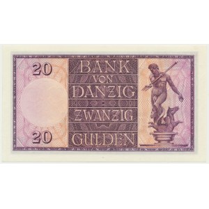 Danzig, 20 guldenů 1932 - C/C -