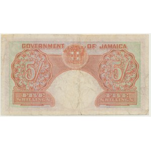 Jamaica, 5 Shillings 1940