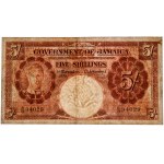 Jamaica, 5 Shillings 1940