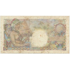 Frankreich, Französisch-Äquatorialafrika, 50 Francs (1947)