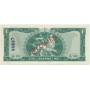 Ethiopia, 1 Dollar (1966) - SPECIMEN -