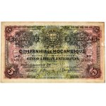 Mozambique, 5 Libras 1934/1942 - cancelled -