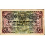 Mozambik, 5 libras 1934/1942 - anulowany -