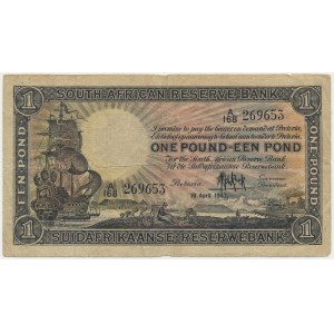 Afrique du Sud, £1 1947