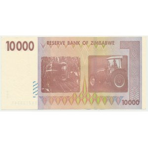 Zimbabwe, 10 000 USD 2008