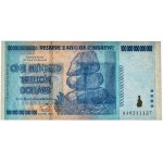 Simbabwe, 100 Billionen Dollar 2008 - AA -.
