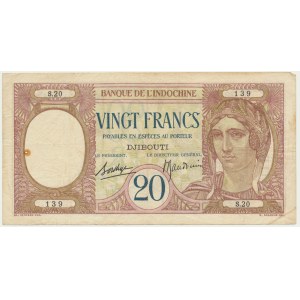 Indochina, Neukaledonien, 100 Franken (1929)