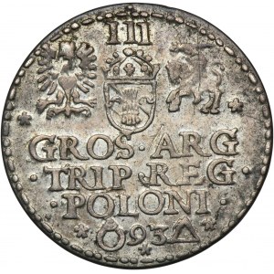 Sigismund III Vasa, 3 Groschen Marienburg 1593