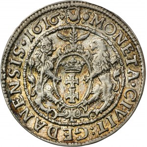 Sigismund III Vasa, 1/4 Thaler Danzig 1616