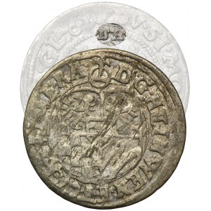 Silesia, Duchy of Münsterberg and Oels, Heinrich Wenzel and Karl Friedrich, 3 Kreuzer Oels 1620 BH - VERY RARE, initials above the Eagle
