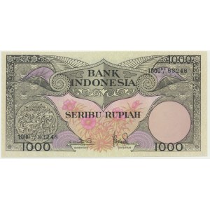 Indonesia, 1.000 Rupiah 1959