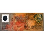 Kuvajt, 1 dinár 1993 - PMG 66 EPQ - pamätná bankovka -.