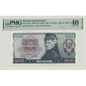 Österreich, 1.000 Schilling 1966 - PMG 40