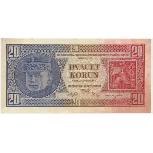 Československo, 20 korun 1926