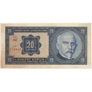 Czechoslovakia, 20 Korun 1926