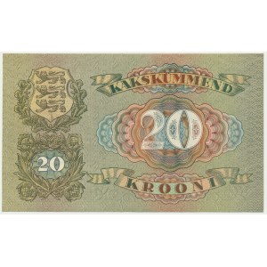 Estonsko, 20 korun 1932