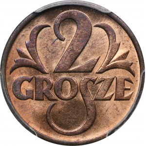 2 mince 1938 - PCGS MS64 RB