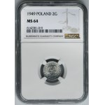 2 mince 1949 - NGC MS64