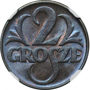 2 grosze 1935 - NGC MS65 BN