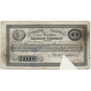 Spojené kráľovstvo, Stamford, £5 1901