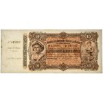 Uruguay, Banco de Londres y Río de La Plata, 10 Pesos 1883