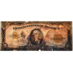 USA, Gold Zertifikat, $10 1922 - Speelman &amp; White -.