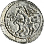 Ladislaus II. der Verbannte, Denar - Adler und Hase, Zweitschwert