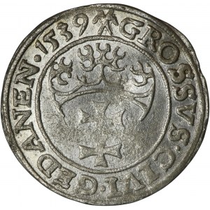 Zikmund I. Starý, Grosz Gdaňsk 1539 - PRVS