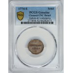 Galicie a Lodomerie, Smolnik 1774 S - PCGS UNC DETAIL