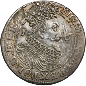 Sigismund III Vasa, 1/4 Thaler Danzig 1624/3 - PR•