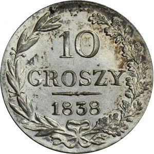 10 groschen Warsaw 1838 MW