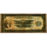 USA, Blue Seal, Chicago, 1 dolár 1914 - Elliott &amp; Burke -.