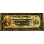USA, Blue Seal, Chicago, 1 Dollar 1914 - Elliott & Burke -