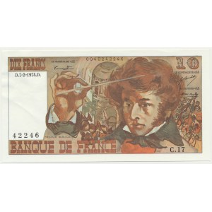 Francja, 10 franków 1974